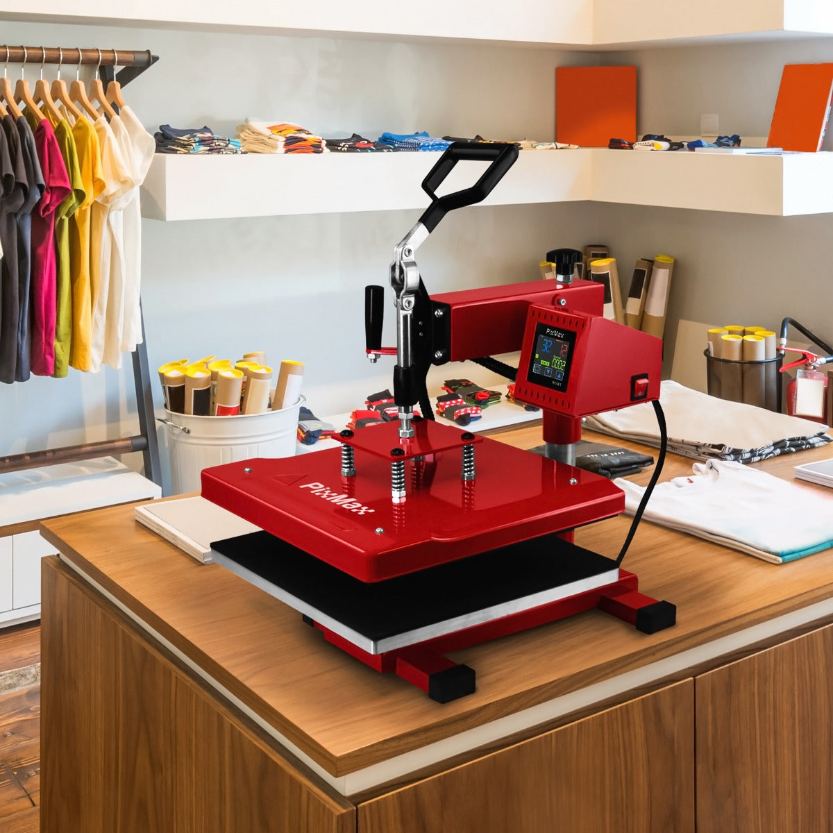 PixMax 38cm Swing Heat Press & Printer