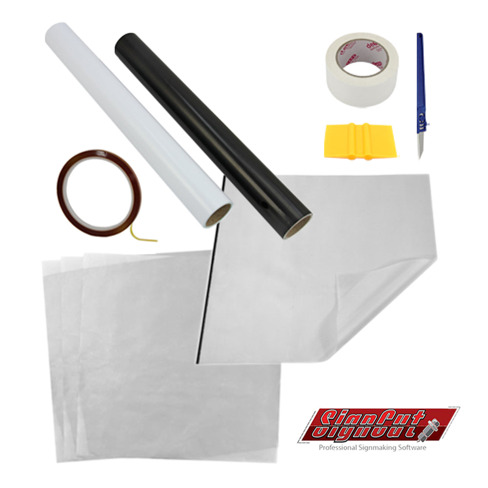 Clam Heat Press 38 x 38cm & 360mm Vinyl Cutter Bundle