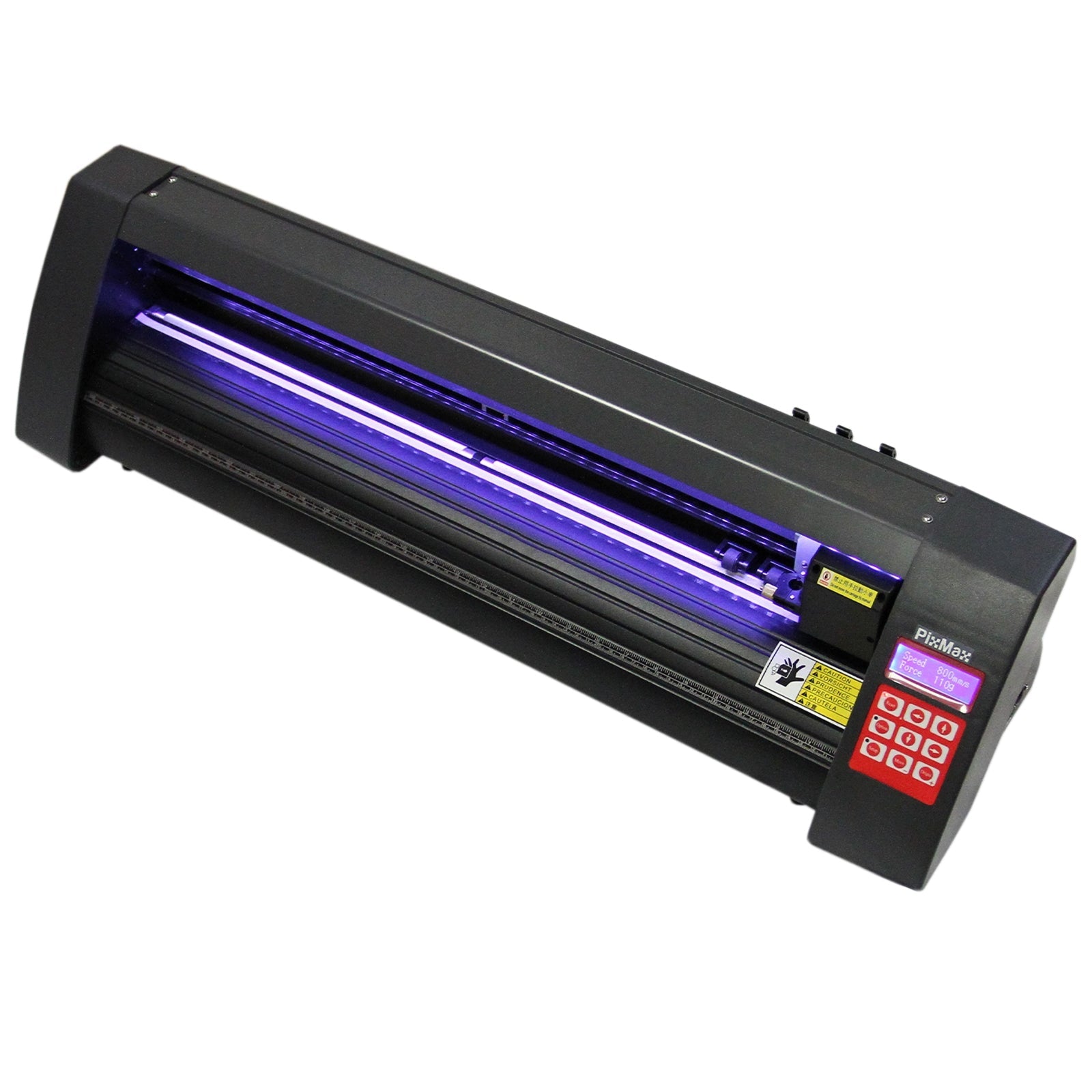 LED Vinyl Cutter With 38cm Swing Heat Press & Software