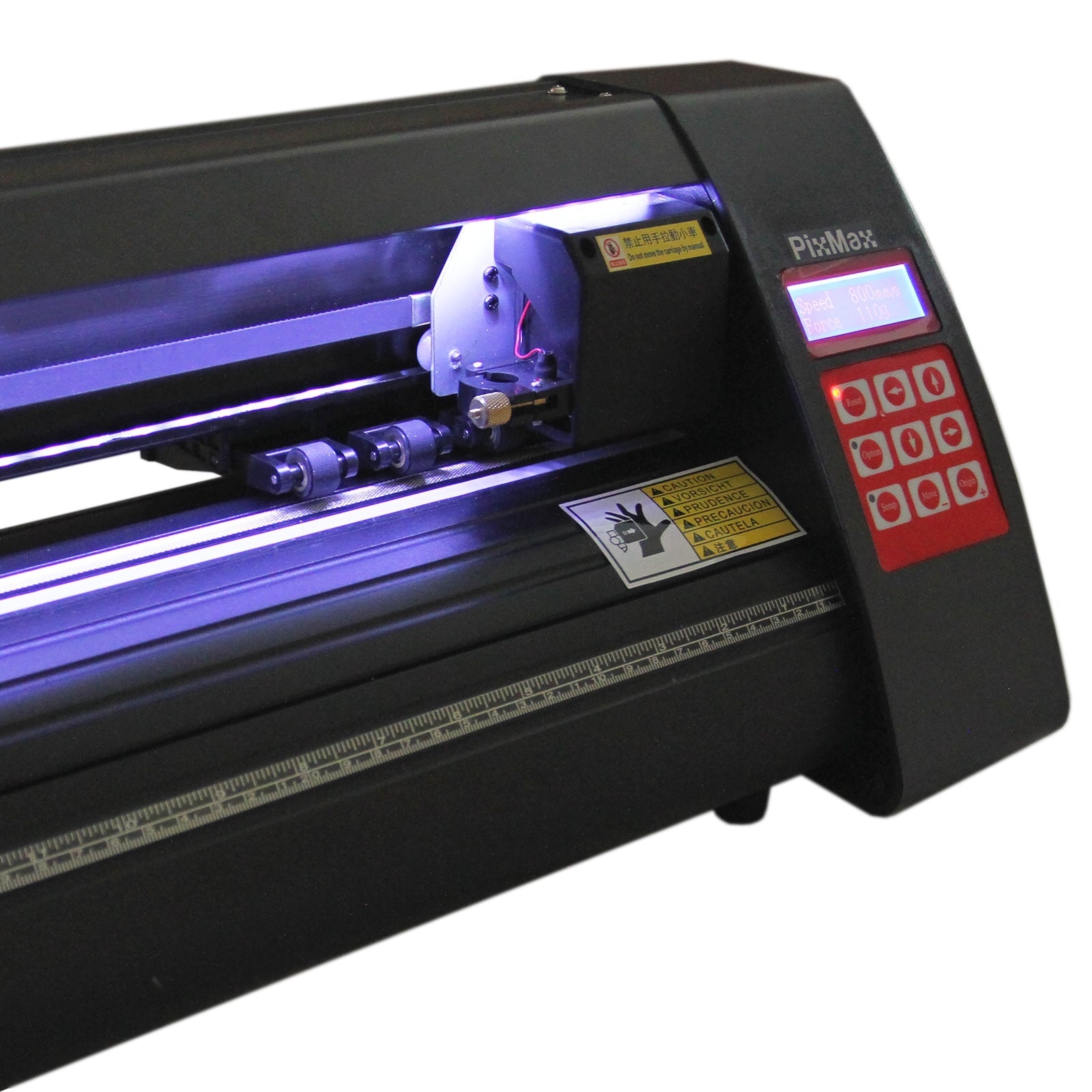 Vinyl Cutter LED, 38cm Clam Press & SignCut Software